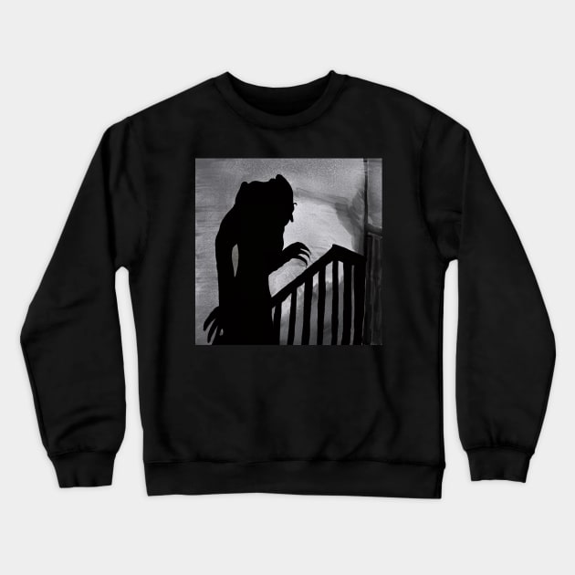 Nosferatu Crewneck Sweatshirt by TL Bugg